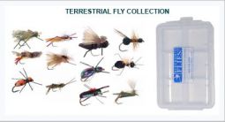 12 Piece Terrestrial Collection + Fly Box