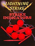 Lightning Strike Fluorescent Orange Strike Indicator