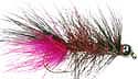 Beadhead Crystal Bugger - Black & Cerise