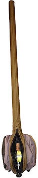 Single Fly Rod and Reel Case - BW Sports (holds 1 two-piece fly rod up to 10 feet + reel)
