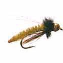 Caddis Poopah Olive Beadhead