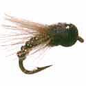CDC Midge Emerger Black Beadhead