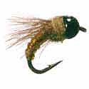CDC Midge Emerger Olive Beadhead