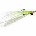 Clouser Minnow - Chartreuse and White