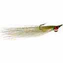Clouser Minnow - Olive & White
