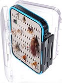 Medium Waterproof EasyGrip Foam Fly Box