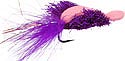 Polywog - Purple & Pink: half dozen flies