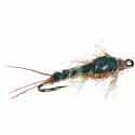 Caddis Pupa - Mint: half dozen flies