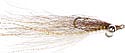 Skinny Water Clouser - White & Tan