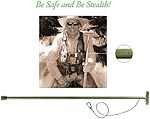 Wooden Wading Staff - Pit River