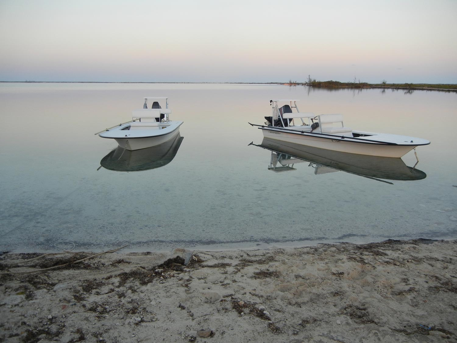 Long Island Bonefishing Lodge Skiffs