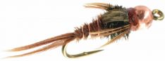Pheasant Tail - Copper Bead