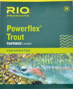 Rio Powerflex Tapered Trout Leader - 7.5 Foot - 3 Pack