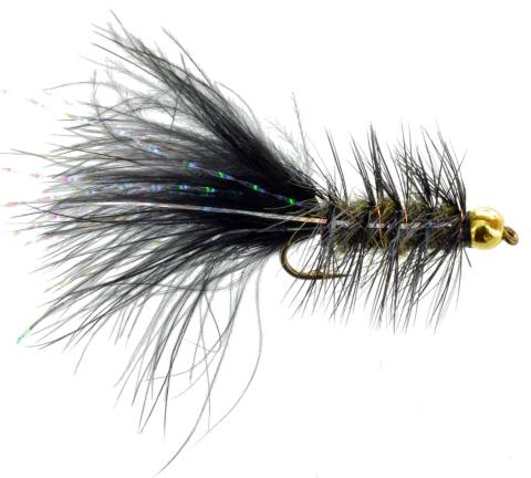 Bead Head Flashabugger - Peacock/Black Tail