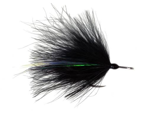 Dzonot Tarpon Fly - Black on Black