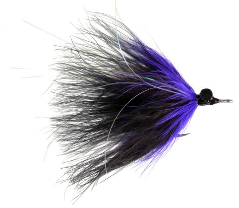 Dzonot Tarpon Fly - Black and Purple Lead Eyes