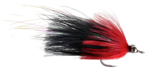 DR Dzonot Tarpon Fly - Black and Red Beadchain Eyes