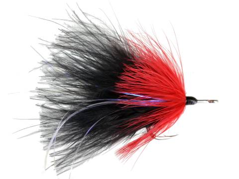 DR Dzonot Tarpon Fly - Black and Red
