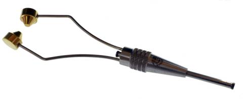 Raven and Wolf Ceramic Bobbin Large - Stainless