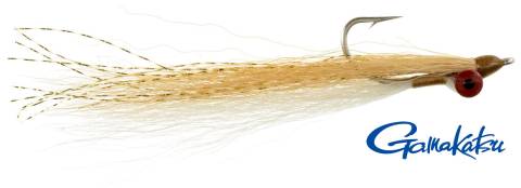 Clouser Minnow - Tan & White