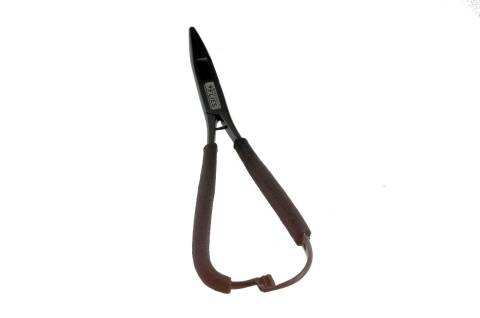Locking Mitten Scissors with Internal Spring and Grips
