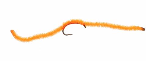 San Juan Worm -  Bright Orange