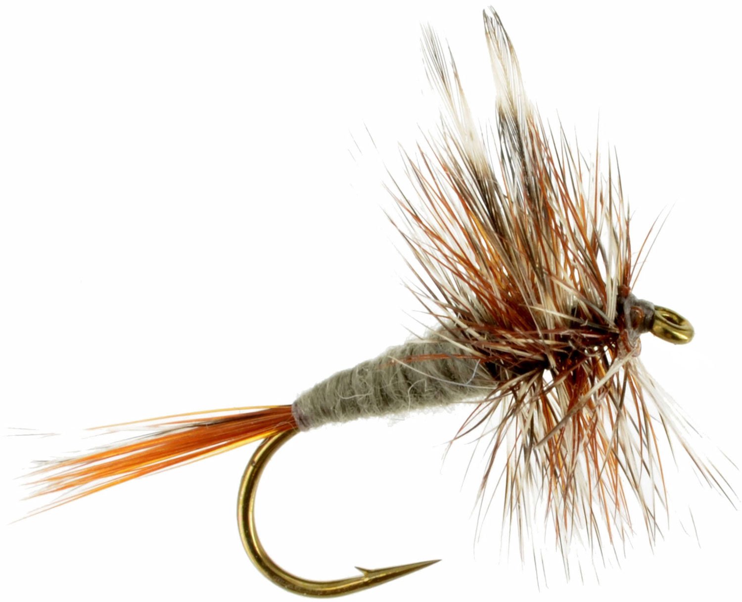 6 Pack Adams Dry Fly Good All year Adams Fly Fishing Flies Choice of Sizes 
