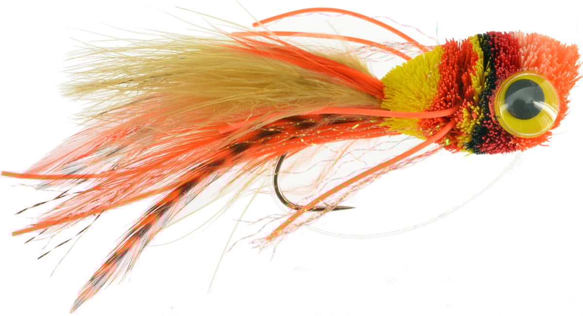 Bass Bug Orange Fly Fishing Flies For Less DiscountFlies