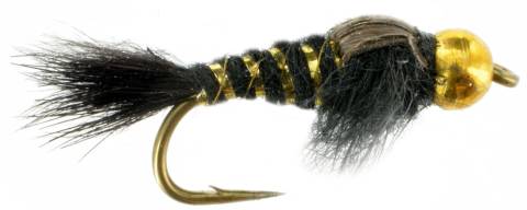 Hare's Ear - Black Bead Head