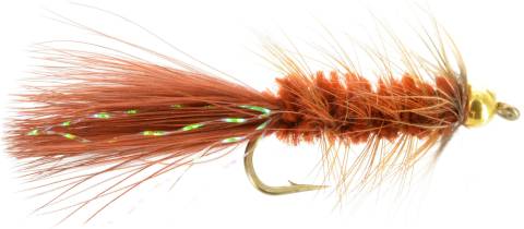 Bead Head Wooly Bugger - Brown