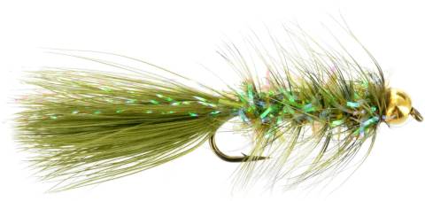 Beadhead Crystal Bugger - Olive