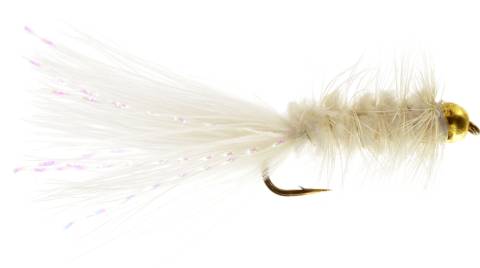 Beadhead Wooly Bugger - White
