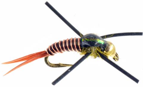 Brassie Beadhead Rubberleg