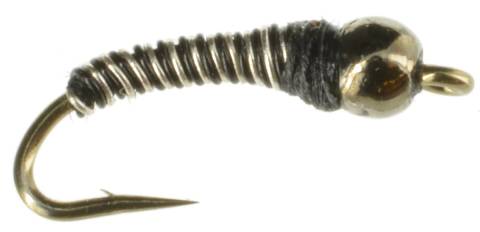 Brassie - Beadhead Silver & Black