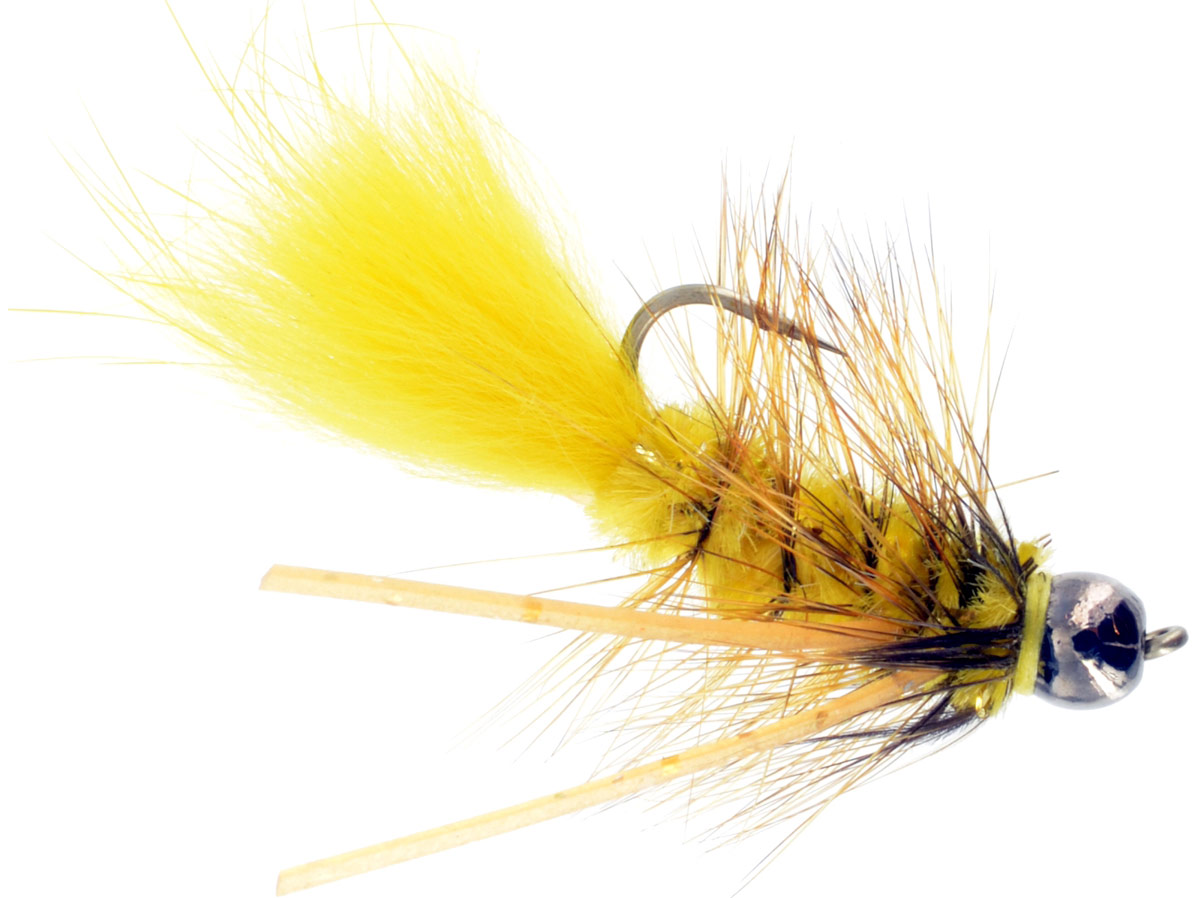 Carp Bugger - Yel Low, Fly Fishing Flies For Less