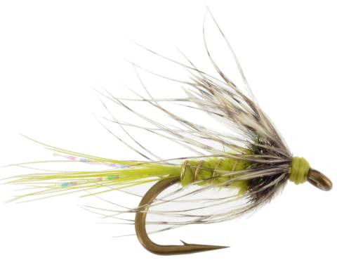 Debutante Soft Hackle - Yellow Olive
