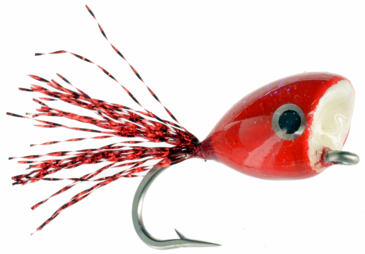 Dink Popper Red Fly Fishing Flies For Less DiscountFlies