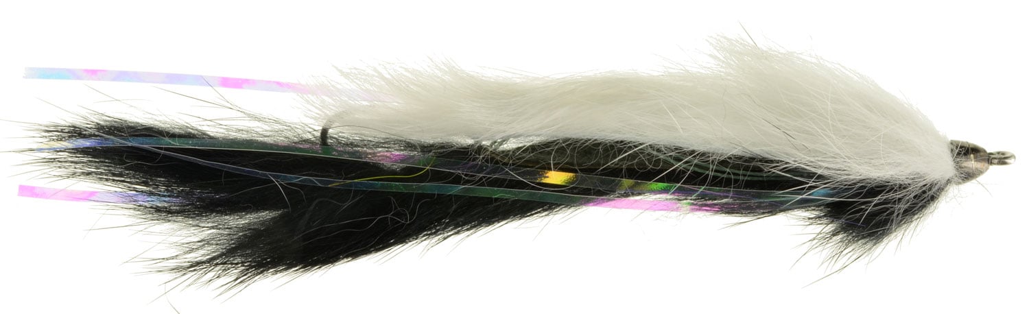 Dolly Llama - Black & White  Fly Fishing Flies For Less
