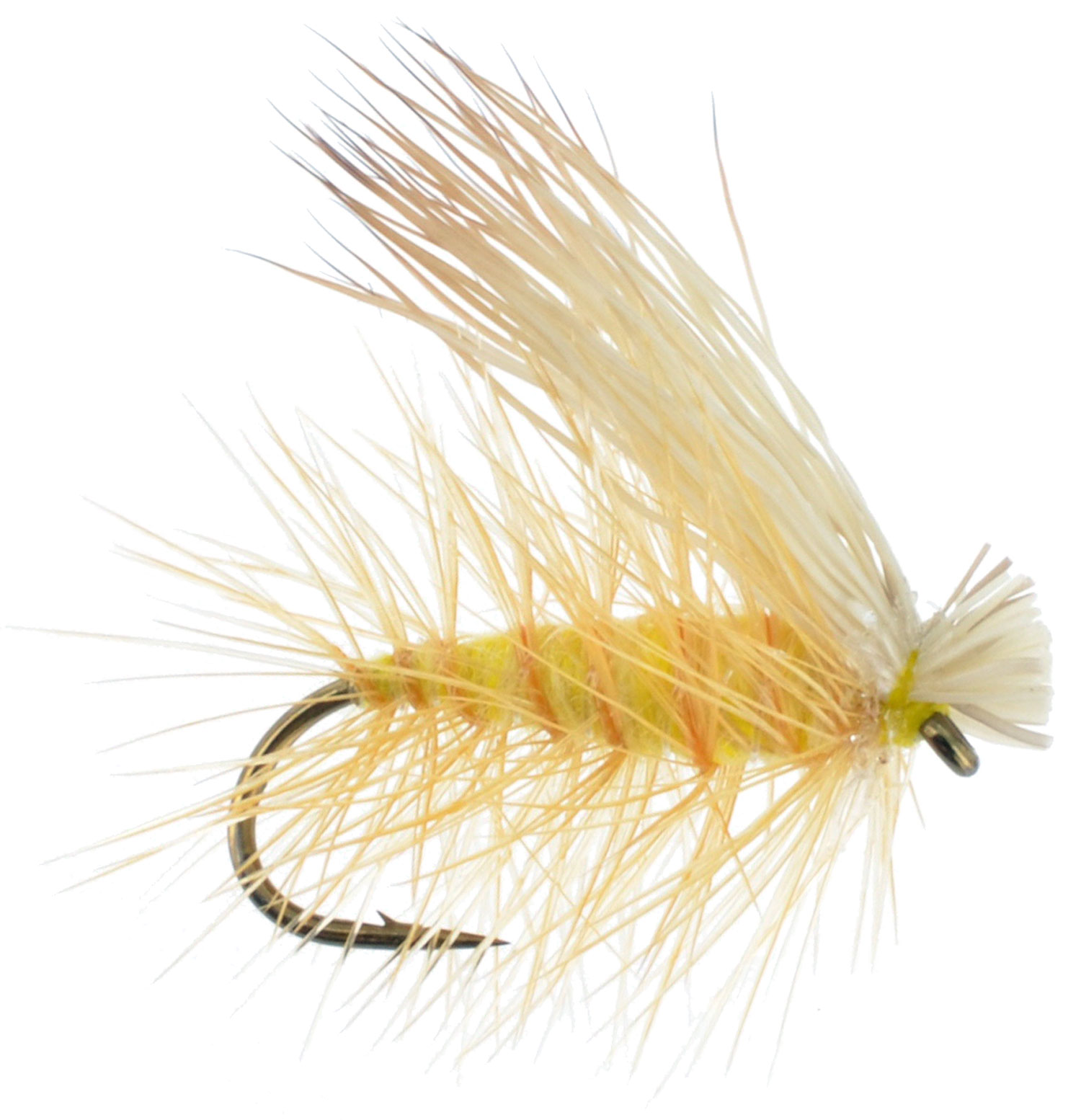 Elk Hair Caddis Yel Low Fly Fishing Flies For Less DiscountFlies