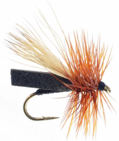 Extended Foam Body Black Caddis