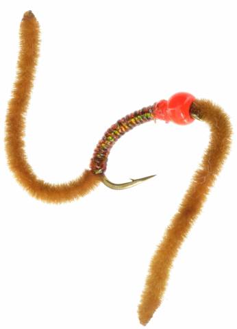Firebead Sparkle Worm - Tan