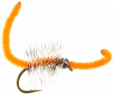 Hammond's Fuzzy Worm - Orange