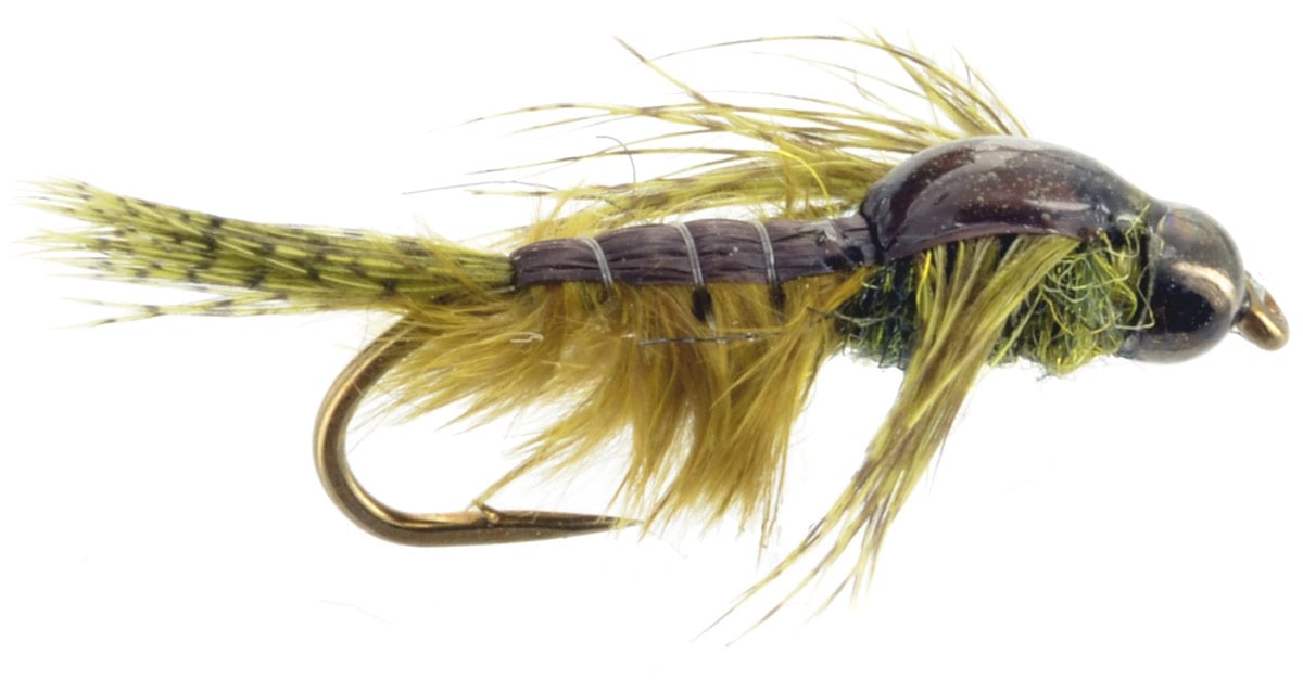 Green Drake Nymph Beadhead Fly Fishing Flies For Less DiscountFlies