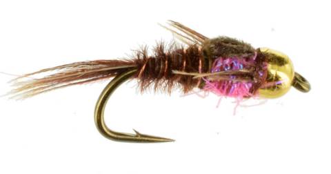 Hot Belly Pheasant Tail Pink Beadhead