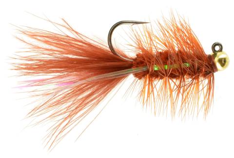 Jiggy Flashabugger - Brown Tungsten Bead