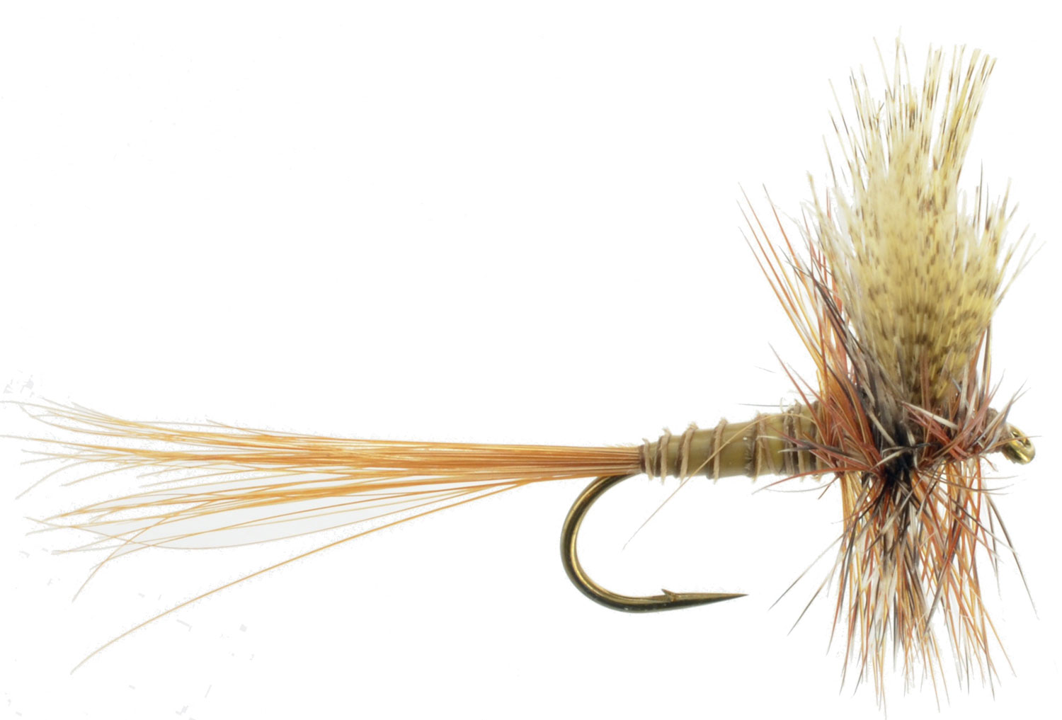 6 x March Brown Fly Fishing Wet Flies For Trout and Salmon 