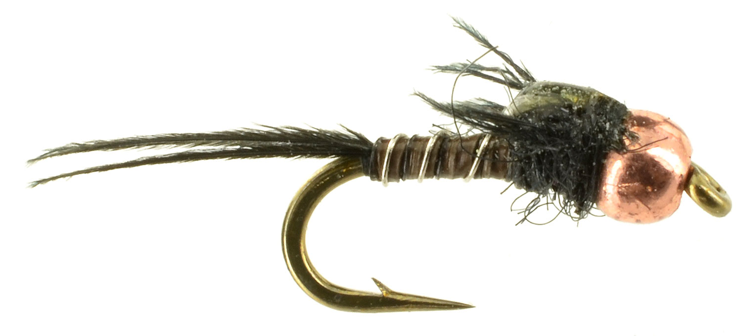 Micro Mayfly Black Tungsten Beadhead