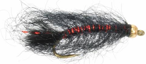 Beadhead Mini Leech  - Black