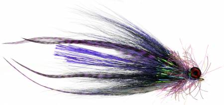 Musky Mash - Purple & Black, Fly Fishing Flies For Less