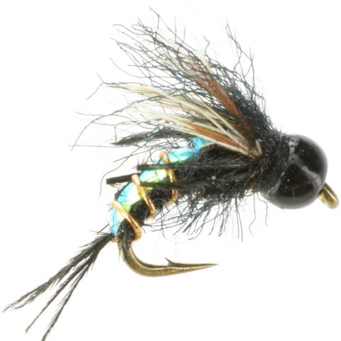 Gardner's Never Bug - Black - Tungsten Bead